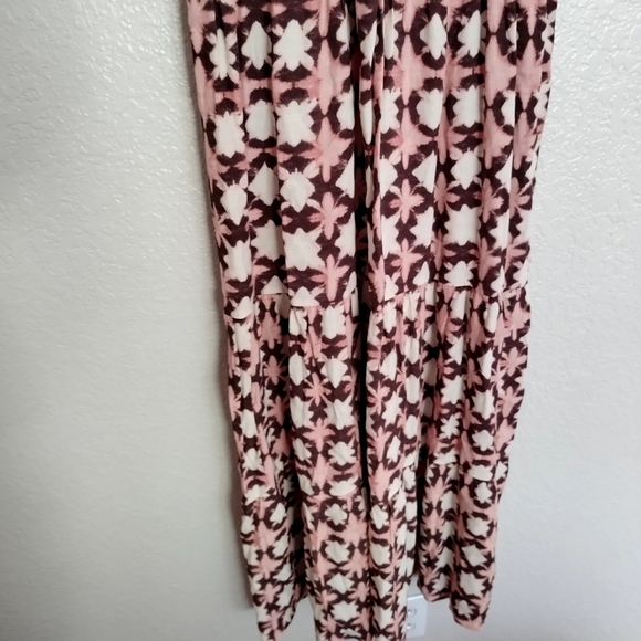 NWT LOFT Sunwashed Floral Twist Tiered Midi Dress sz 6 - Picture 5 of 9